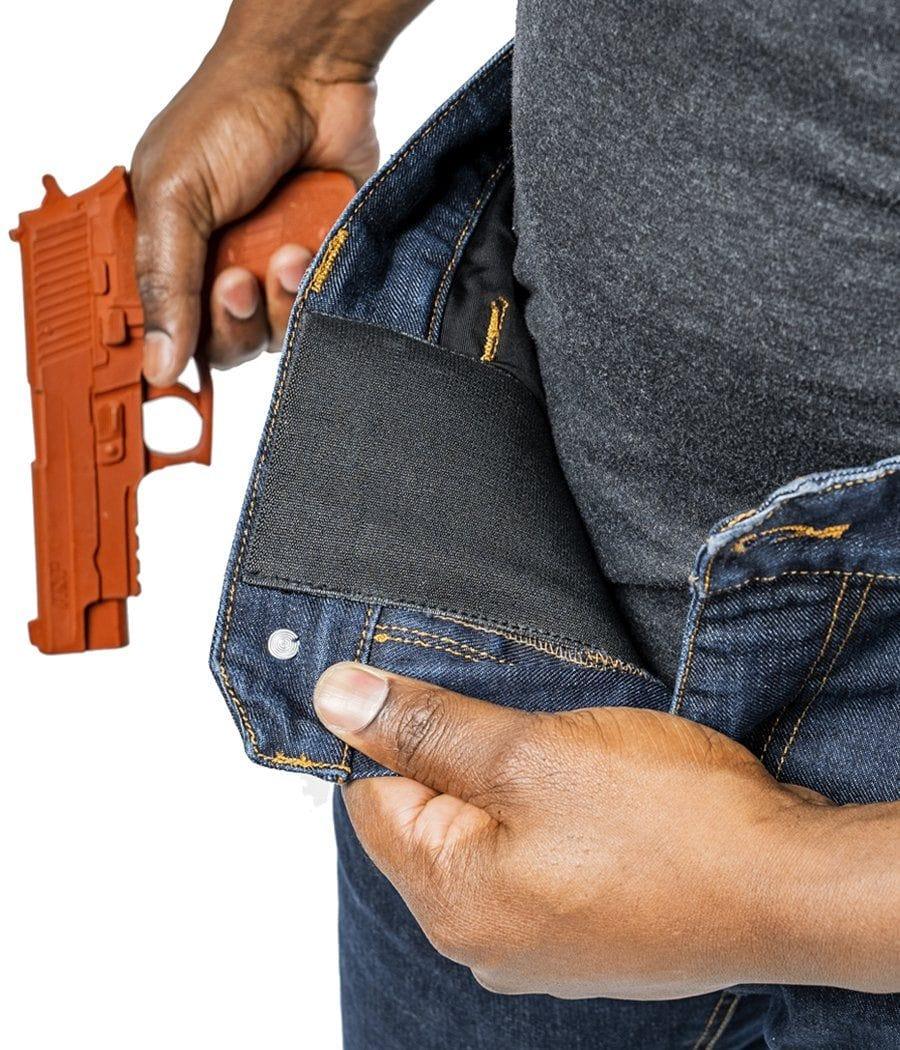 Asset Tactical Jeans for Men - Durable Military Work Pants with Stretch & Utility Pockets | Perfect for Outdoor, Hiking, Work & Tactical Operations