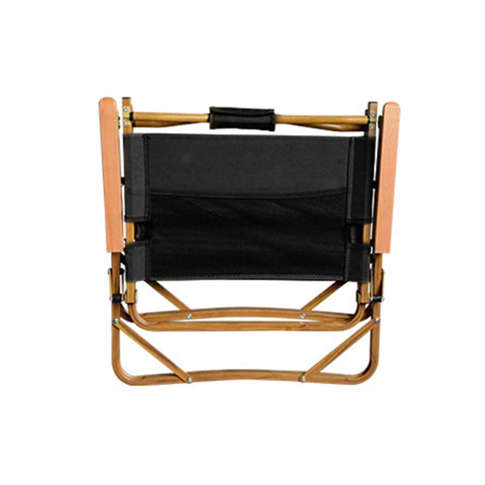 Lixada Portable Foldable Wooden Chair - Ultralight Camping Chair for Outdoor Activities, Beach, Fishing, Picnics & Relaxing | Compact & Durable Design for Travel, Hiking & Backpacking