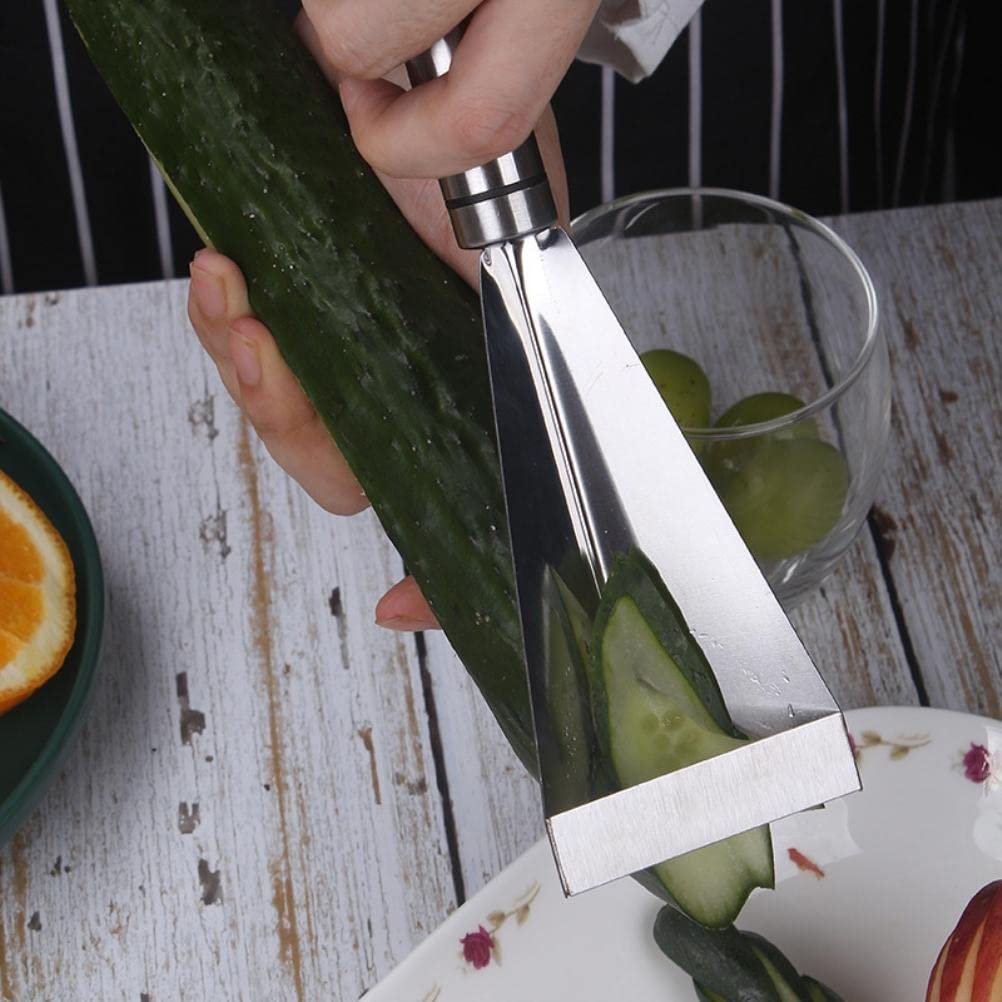 Premium Stainless Steel Fruit & Vegetable Carving Cutter Set - 9.4