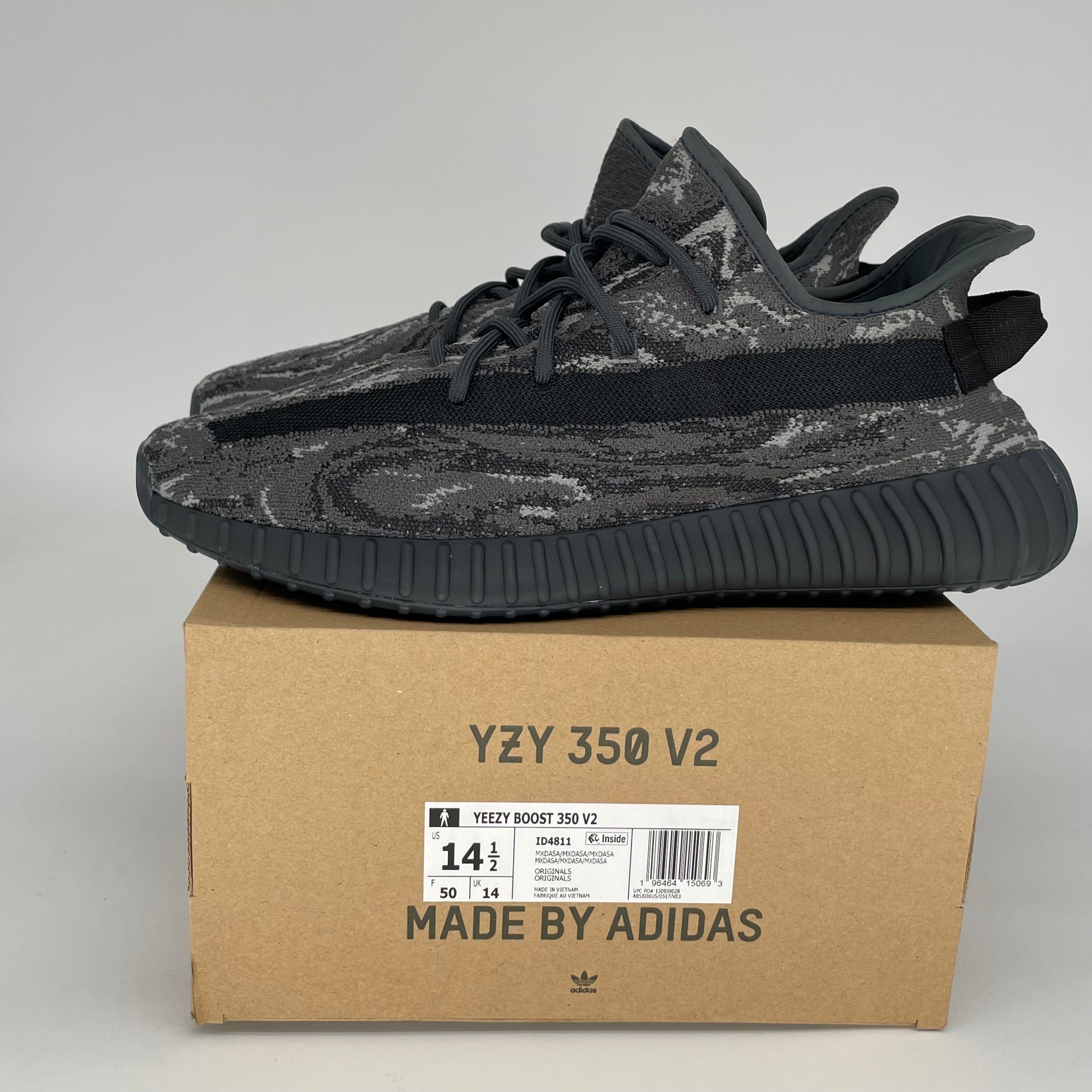 Adidas Yeezy Boost 350 V2 MX Dark Salt - Men's Size 14.5 Sneakers | Comfortable Running Shoes for Casual Wear & Street Style (ID4811)