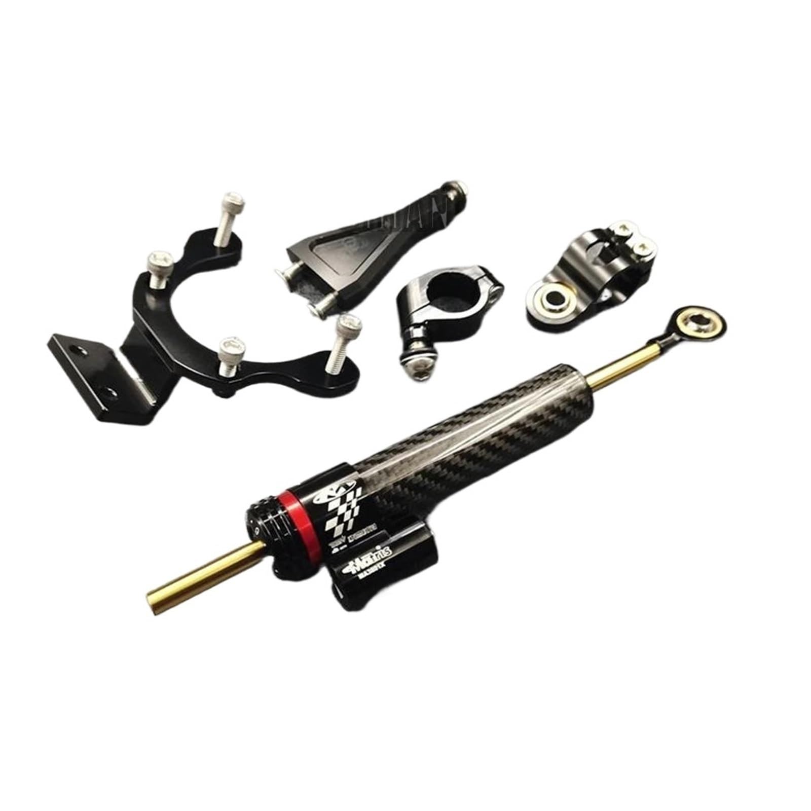 Kawasaki Z900 2021-2023 Steering Damper Mount Bracket - Motorcycle Stabilizer Mounting Kit for Improved Handling (Size A) | Perfect for Track Days and High-Speed Riding