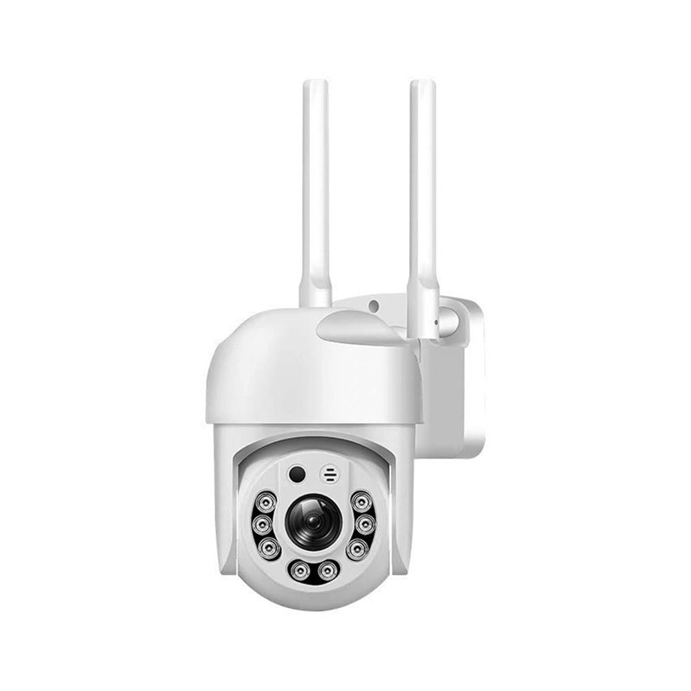1080P HD 3MP Wireless Security Camera with 355° Pan/Tilt, Motion Tracking & IR Night Vision - WiFi Pet/Baby Monitor with 2-Way Audio & App Control for Home/Office Surveillance (Indoor/Outdoor Use)