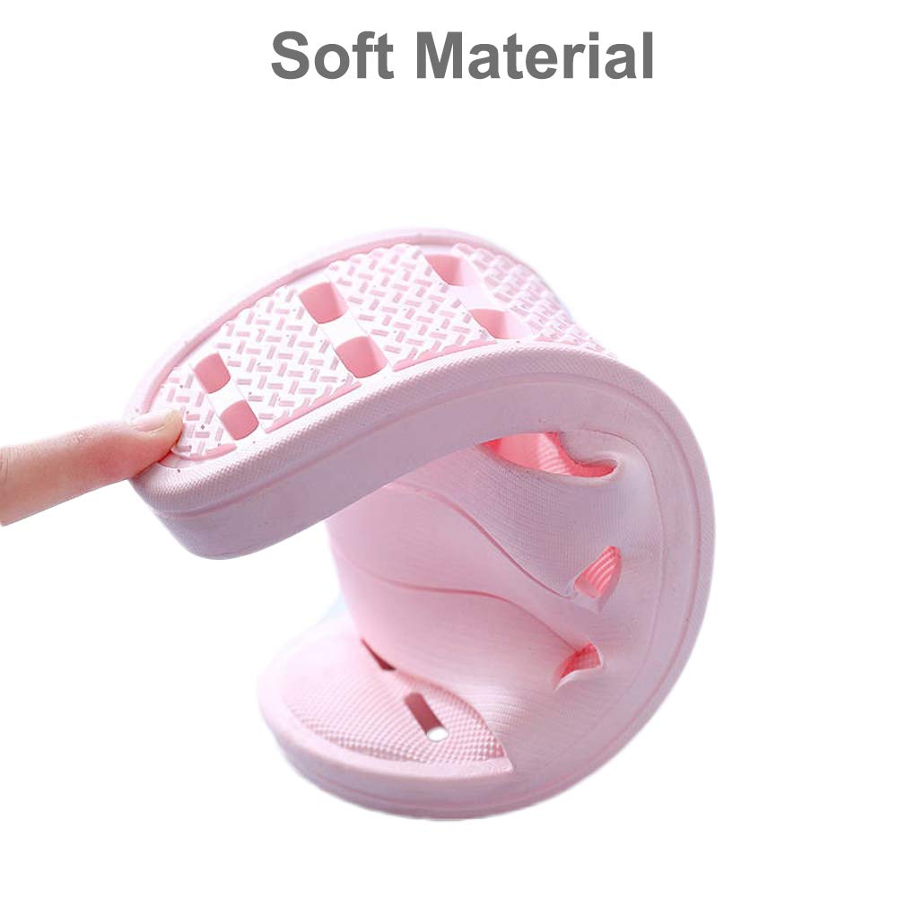 FINLEOO Quick-Drying Shower Sandals for Men & Women - Non-Slip Bathroom Slippers with Drainage Holes, Soft Sole Open-Toe Design - Perfect for Gym, Spa, Pool & Home Use
