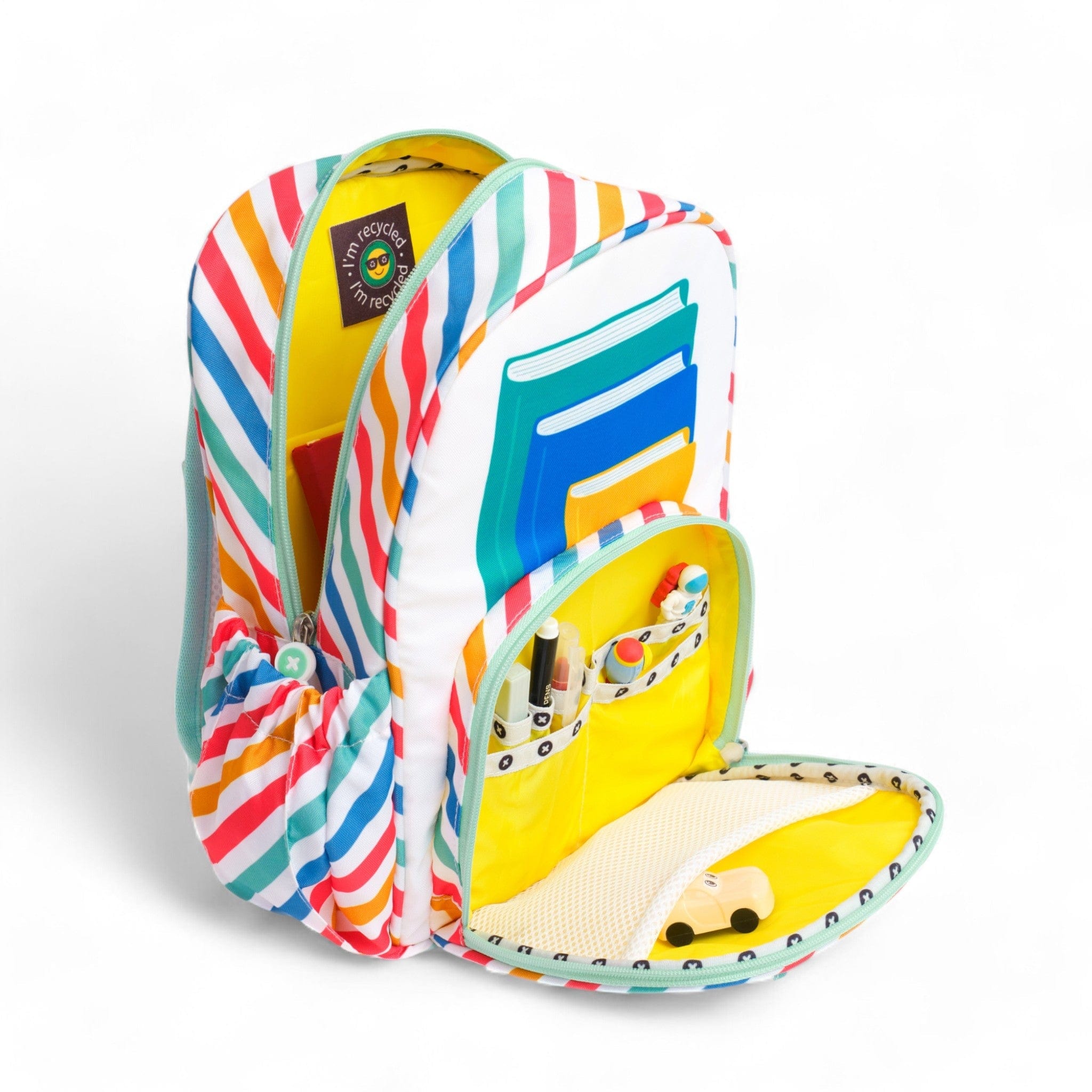 My First Day Small Backpack Set for Kids - Lightweight School Backpack with Lunch Box & Water Bottle - Perfect for Preschool, Kindergarten & Daycare Essentials