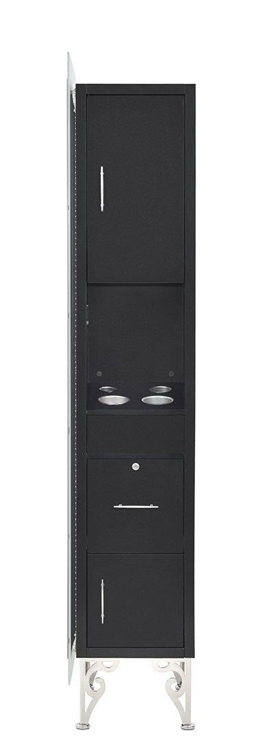 Magic I Single LED Lighted Styling Station - Professional Salon Vanity Mirror with Adjustable Brightness for Makeup, Skincare & Hair Styling at Home or Salon