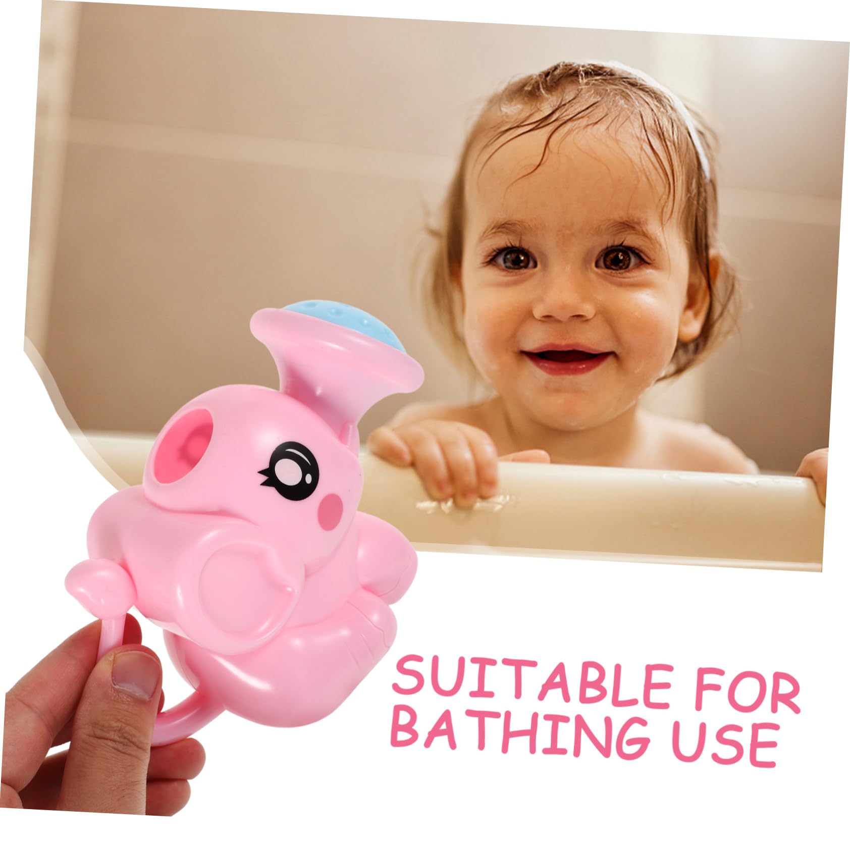 2pcs ULDIGI Bath Toys for Kids - Bathtub & Shower Fun, Safe PP Plastic Water Play Toys for Toddlers | Perfect for Bath Time, Pool Party & Sensory Play