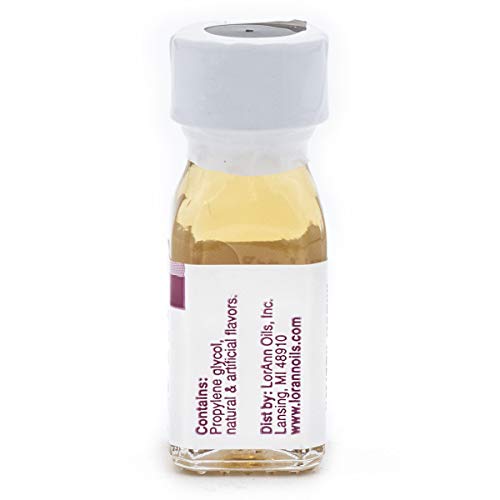 LorAnn Oils Super Strength Flavoring - Natural Candy & Baking Flavor Oil (4X Stronger Than Extracts) - Bavarian Cream, 2-Pack (0.125 fl oz) - Perfect for Hard Candy, Frosting, DIY Treats & Home Baking