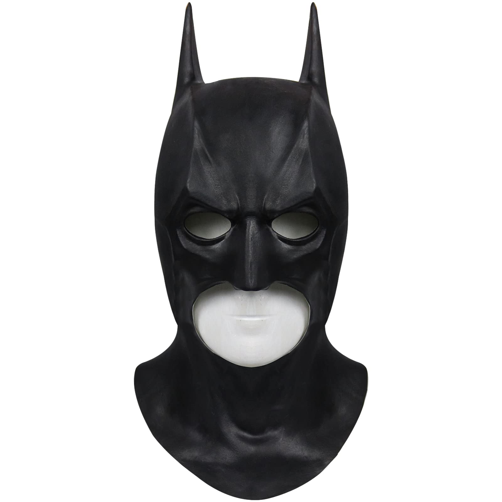 Adult Batman Mask Cowl - Superhero Cosplay Costume for Halloween & Parties