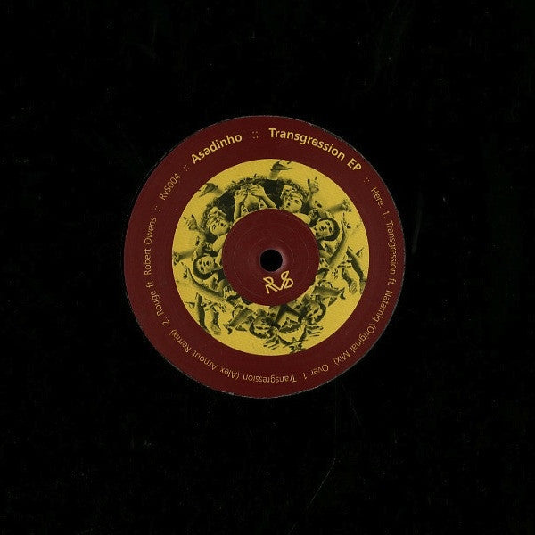 Asadinho – Transgressions EP 12 (Reverberations Music RvS004) | Techno & Electronic Vinyl Record for DJs & Music Collectors – Perfect for Clubs & Home Listening