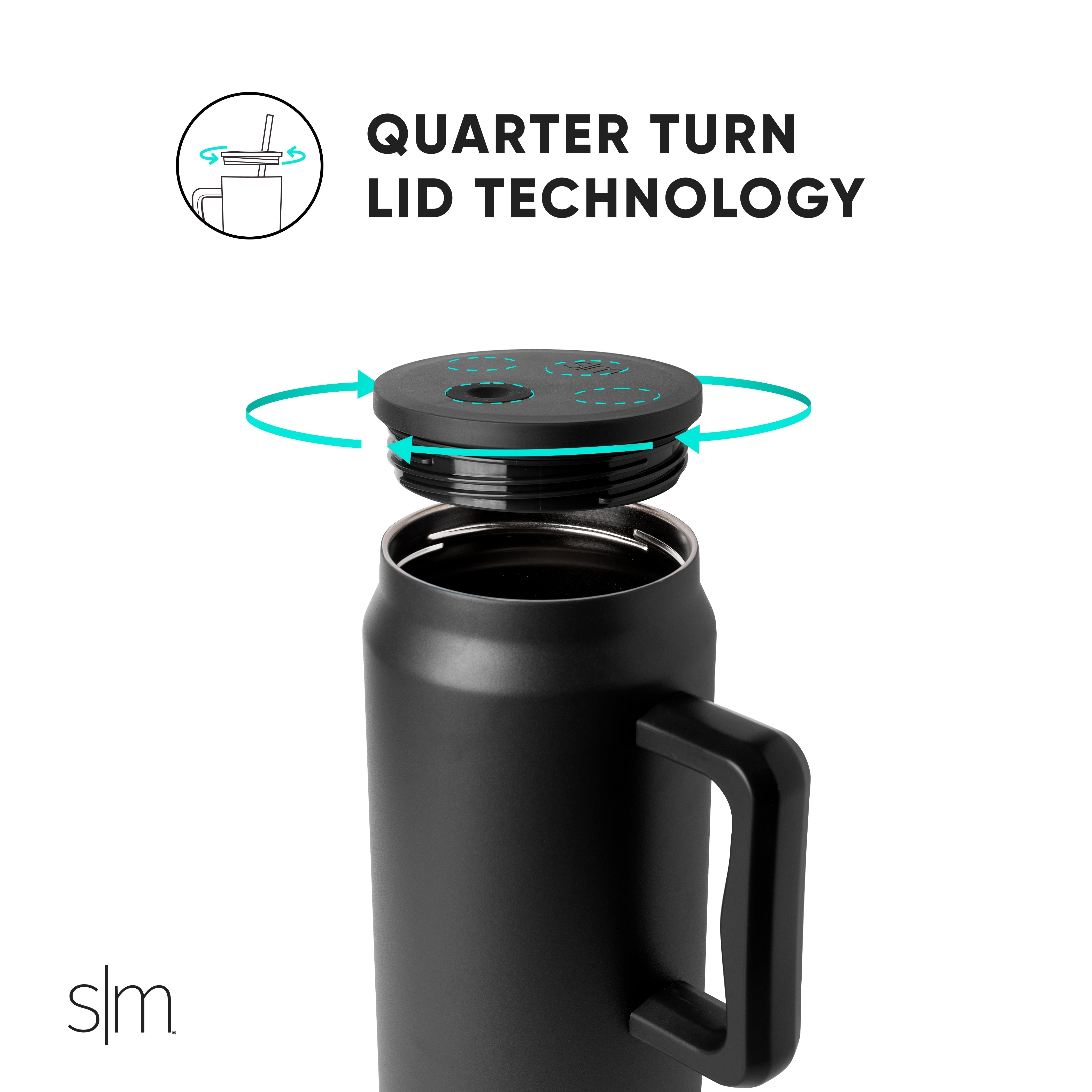 Premium Trek Tumbler 50Oz Stainless Steel Vacuum Insulated Water Bottle - Keeps Drinks Hot/Cold for 24 Hours - Perfect for Hiking, Camping & Outdoor Adventures