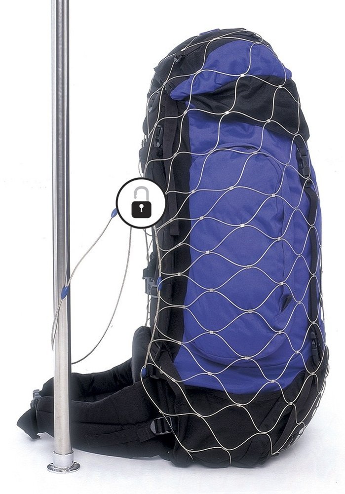 Pacsafe 85 Anti-Theft Travel Backpack - Secure Silver Laptop Bag with RFID Protection & Cut-Resistant Straps for Commuting, Business Trips & Outdoor Adventures