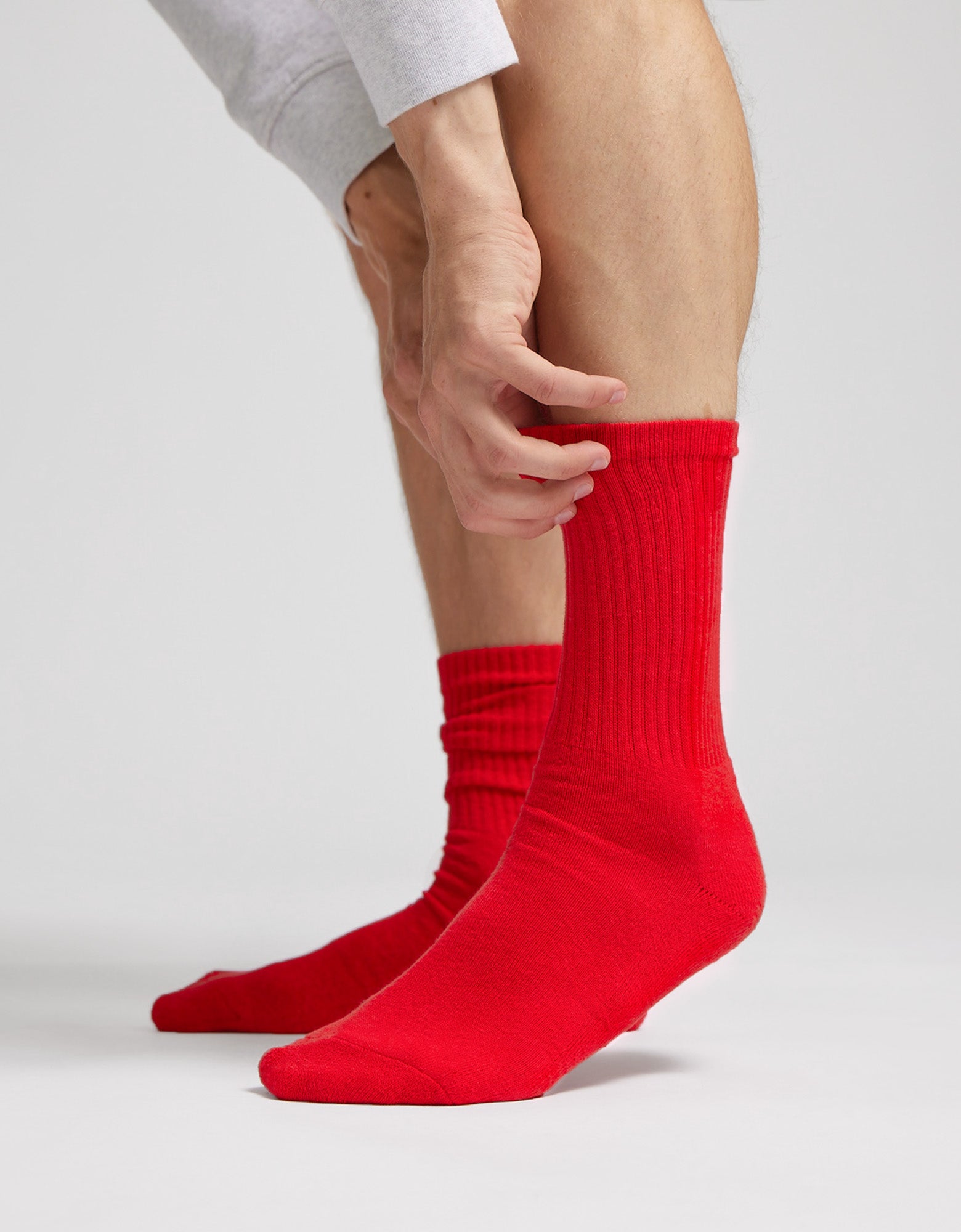 Organic Active Socks for Men & Women - Breathable Comfort Athletic Socks - Sandstone Orange - Perfect for Running, Hiking & Workout