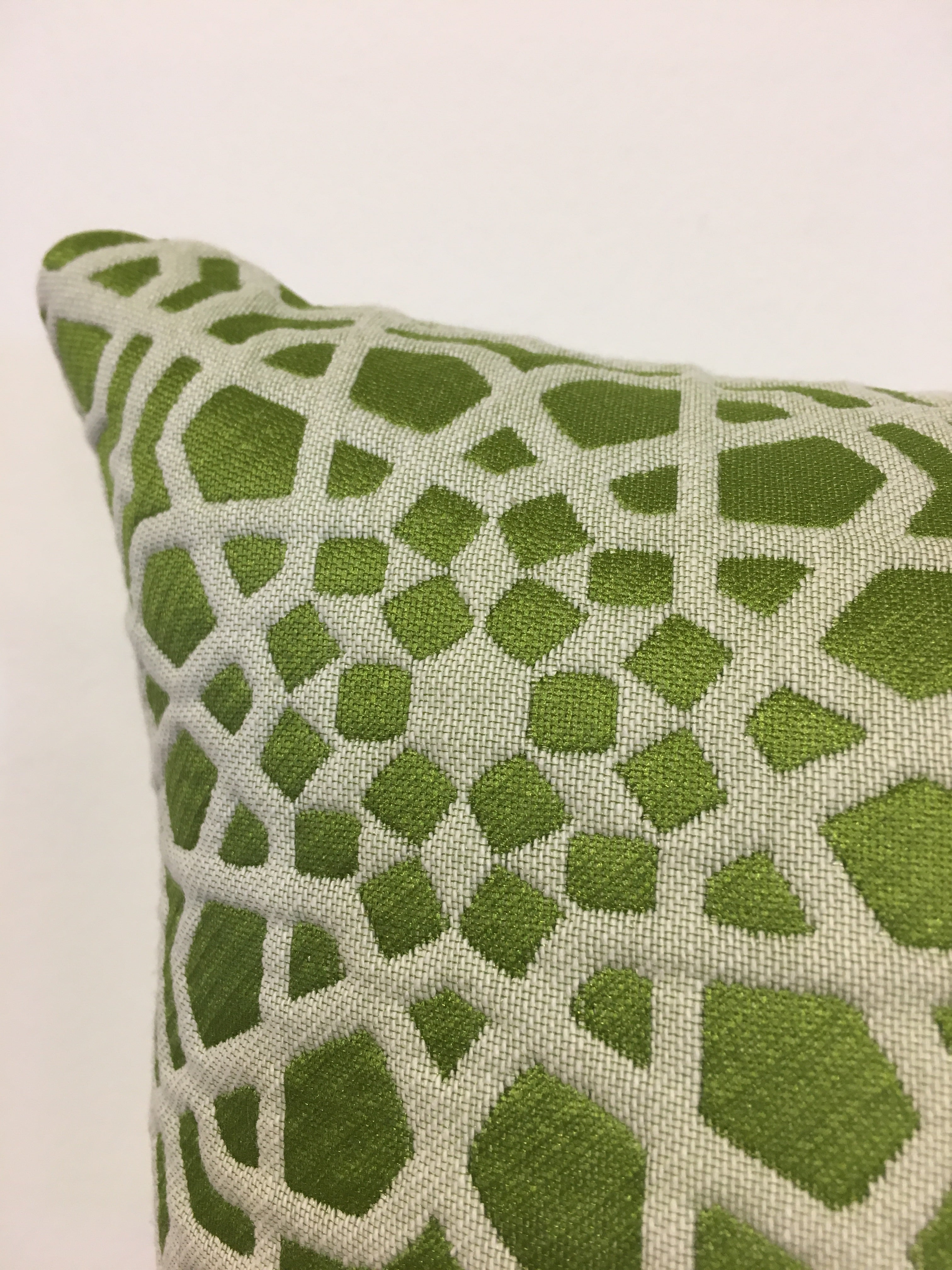 Premium Theresa Macau Green Throw Pillow 17x17 - Soft Decorative Cushion for Sofa, Bed & Home Decor - Perfect for Living Room, Bedroom & Dorm