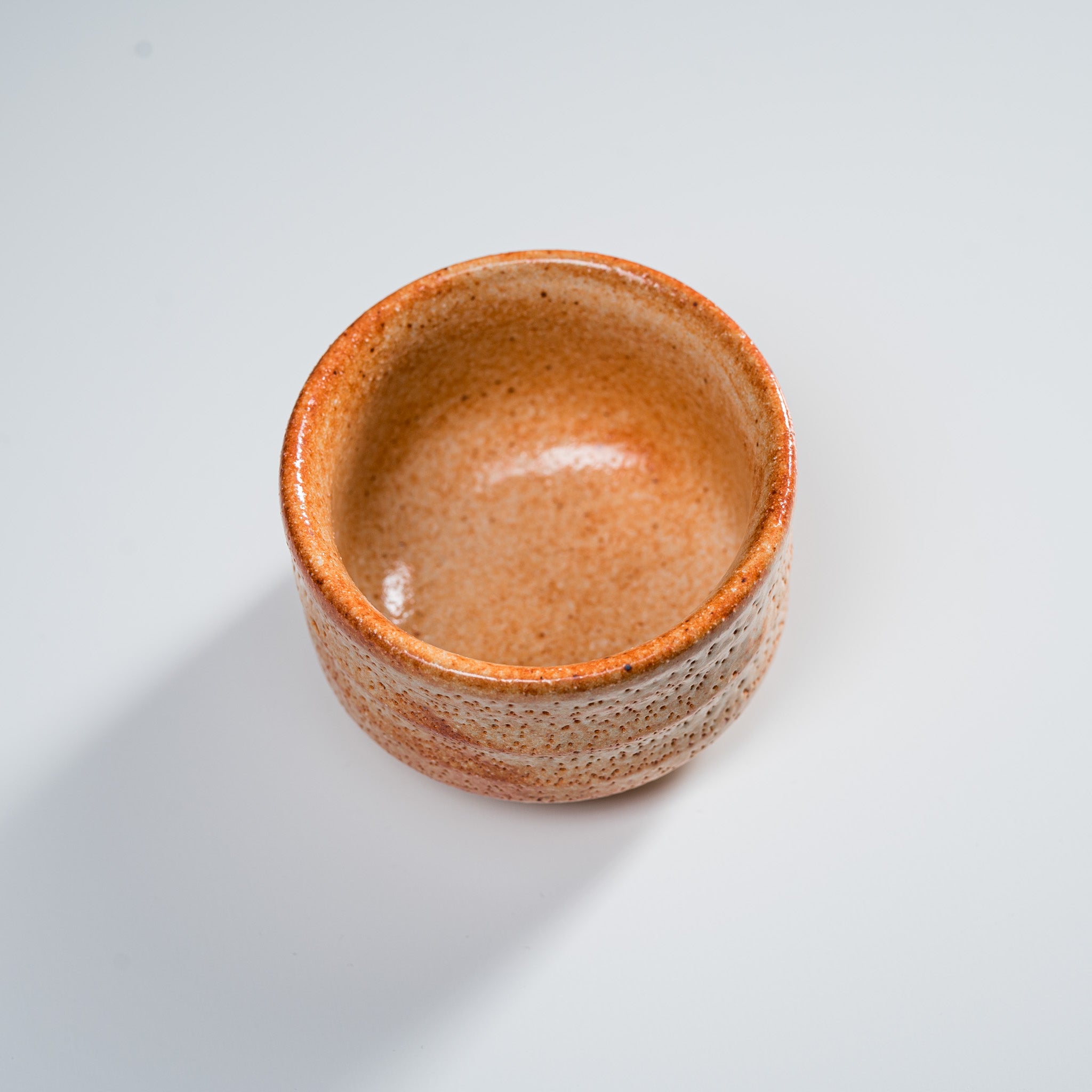 Handcrafted Mino Ware Pottery Sake Cup & Teacup - Traditional Japanese Ceramic Drinking Vessel for Sake, Tea or Citrus Juice - Perfect for Japanese Tea Ceremony, Sake Tasting or Home Decor