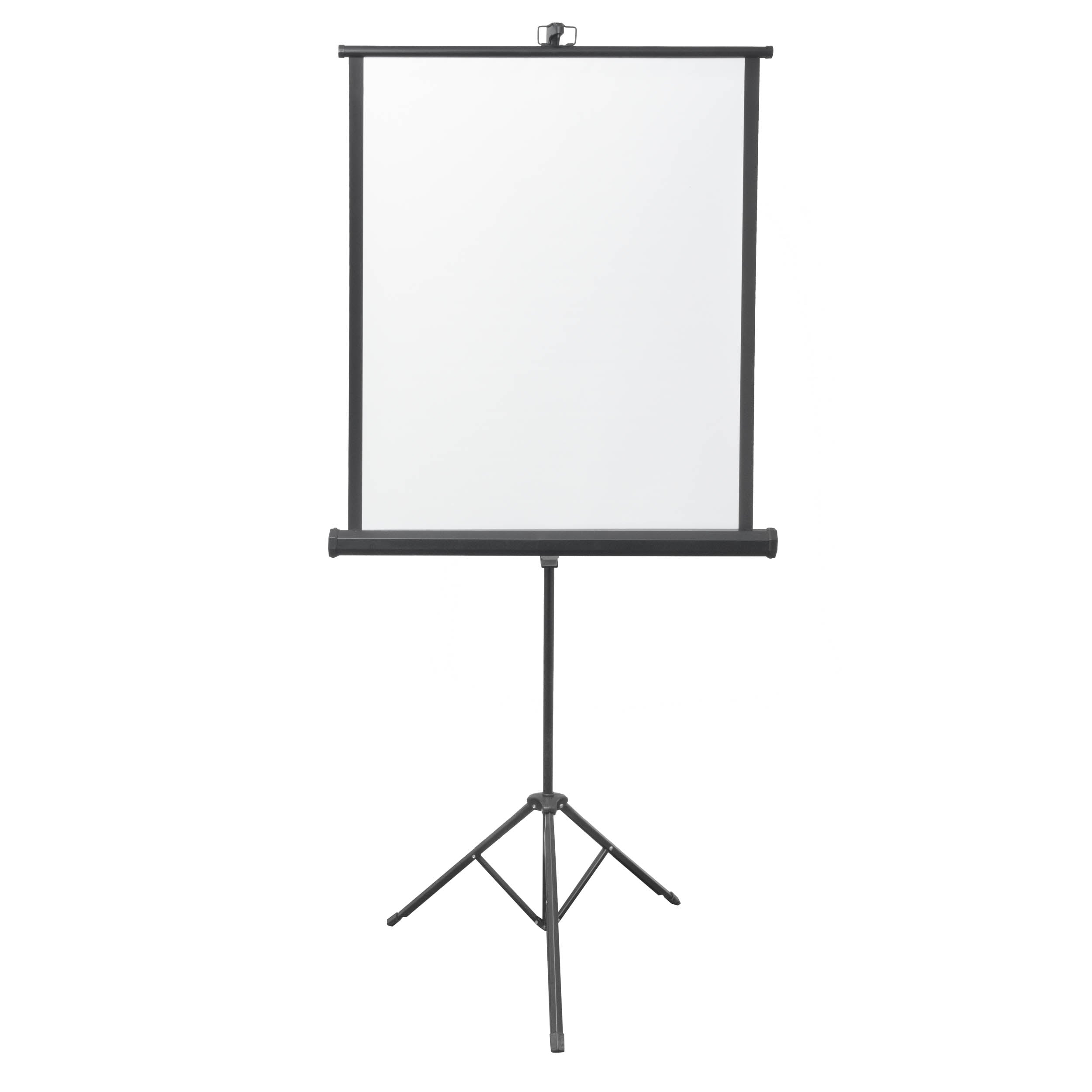 78x132cm White Retractable Photo ID Background Screen with Built-in Stand - Perfect for Passport Photos, Professional Portraits & Studio Backdrops