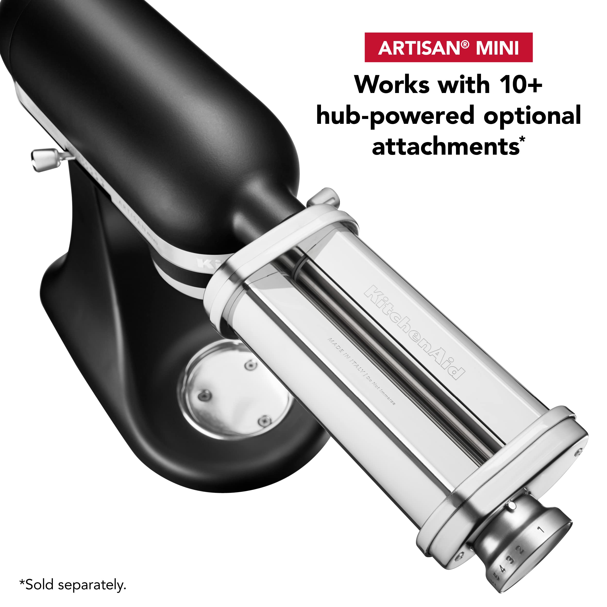 KitchenAid Artisan Mini 3.5 Quart Tilt-Head Stand Mixer - KSM3316X - Cast Iron Black | Compact Baking Mixer for Cookies, Cakes & Dough | Perfect for Small Kitchens & Home Bakers