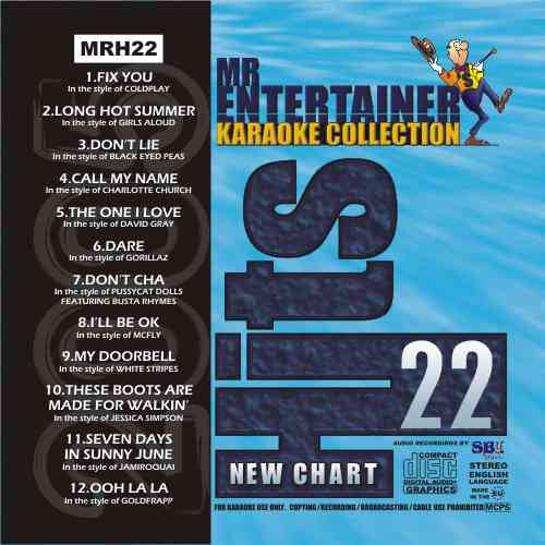 MRH022 Chart Hits Volume 22 September 2005 - Top Pop Music Compilation for Parties, Workouts & Road Trips