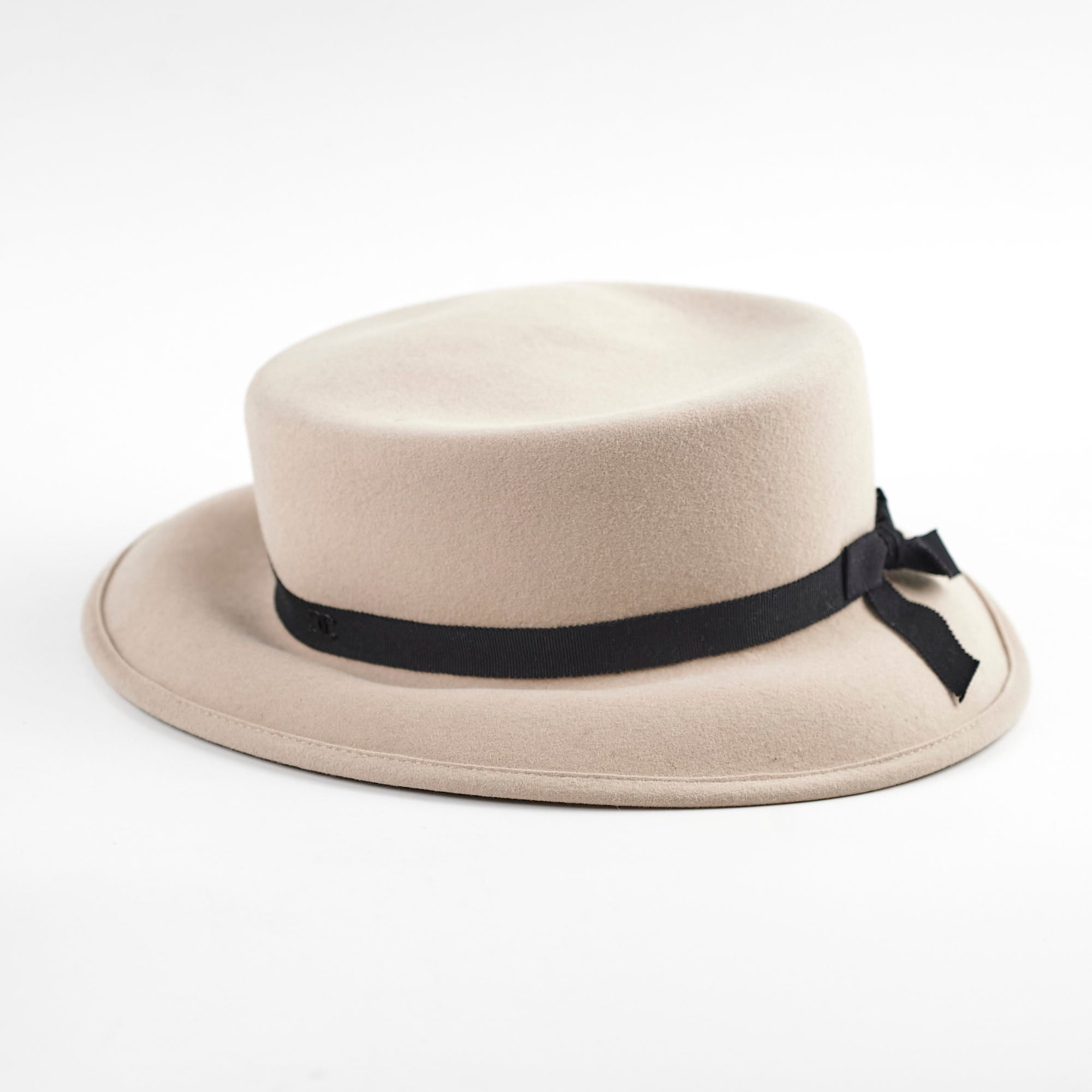 Chanel Beige Bucket Hat for Women - Classic Luxury Fashion Accessory for Beach, Travel & Outdoor Activities