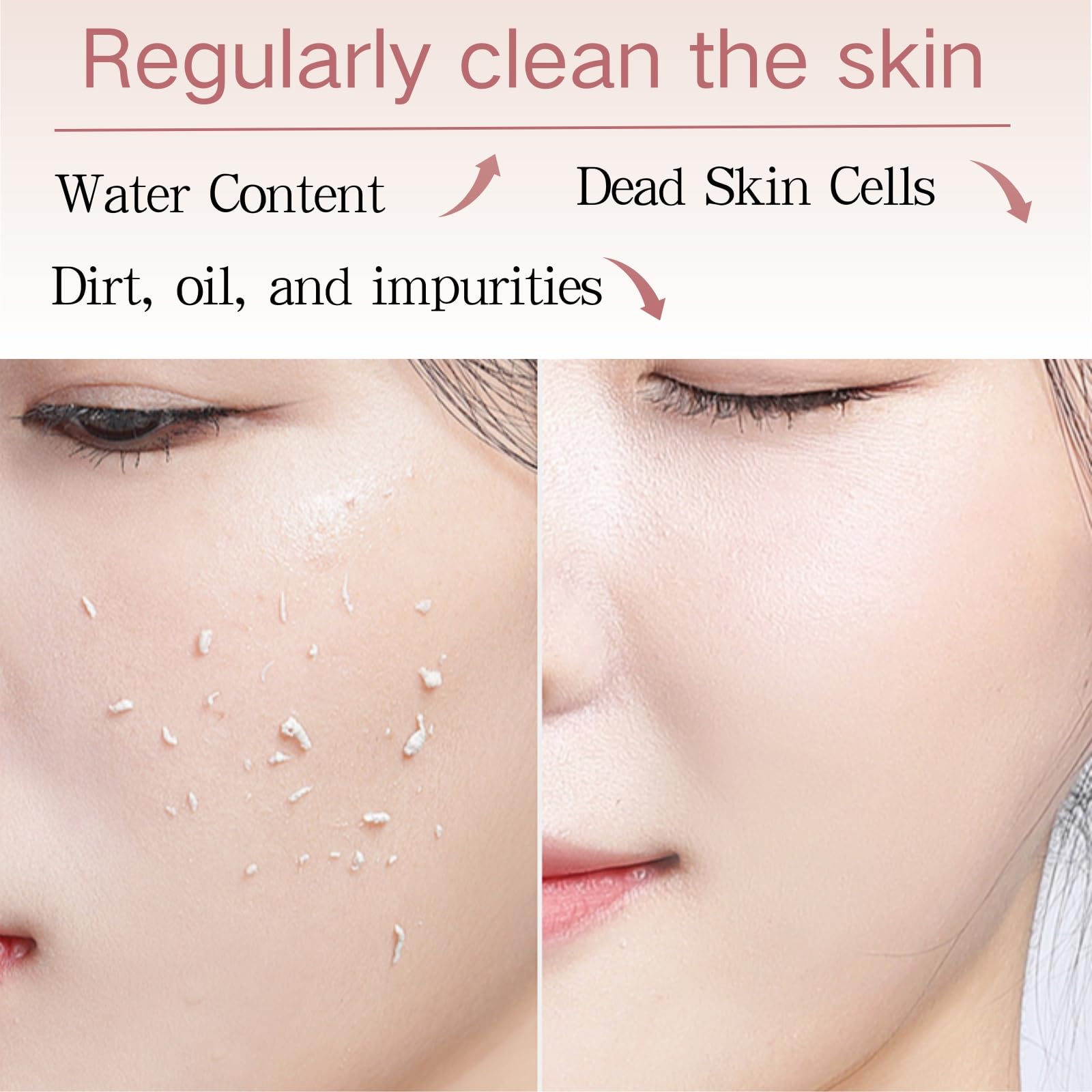 2 Pcs Purifying Exfoliating Gel - Gentle Face & Body Scrub for Sensitive Skin - Pore Minimizer & Whitehead Remover - Deep Cleansing & Moisturizing Gel for Acne-Prone Skin - Perfect for Daily Skincare Routine & Spa Treatment at Home