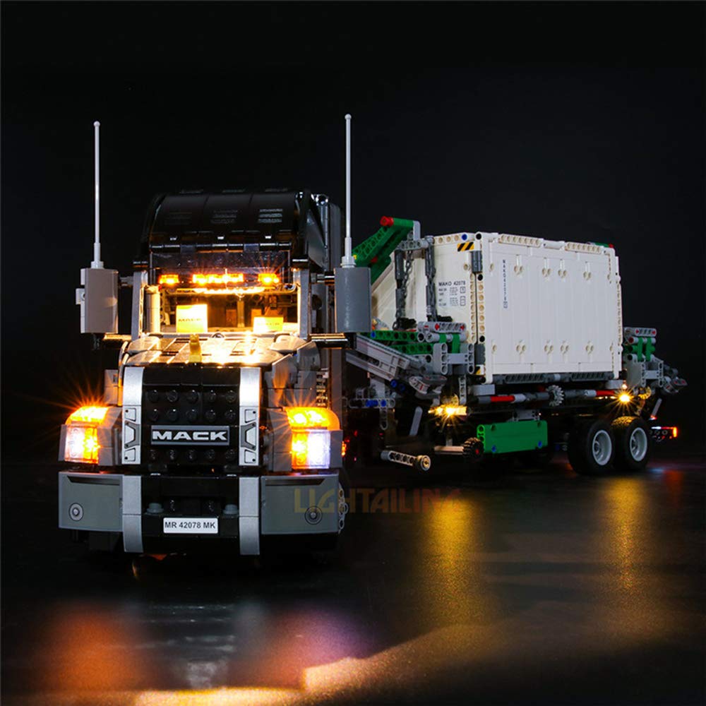 Lightailing LED Light Kit for Lego Architecture 42078 Mack Truck Model - Compatible with Lego Building Blocks (Lego Set Not Included) - Perfect for DIY Model Lighting & Home Decoration