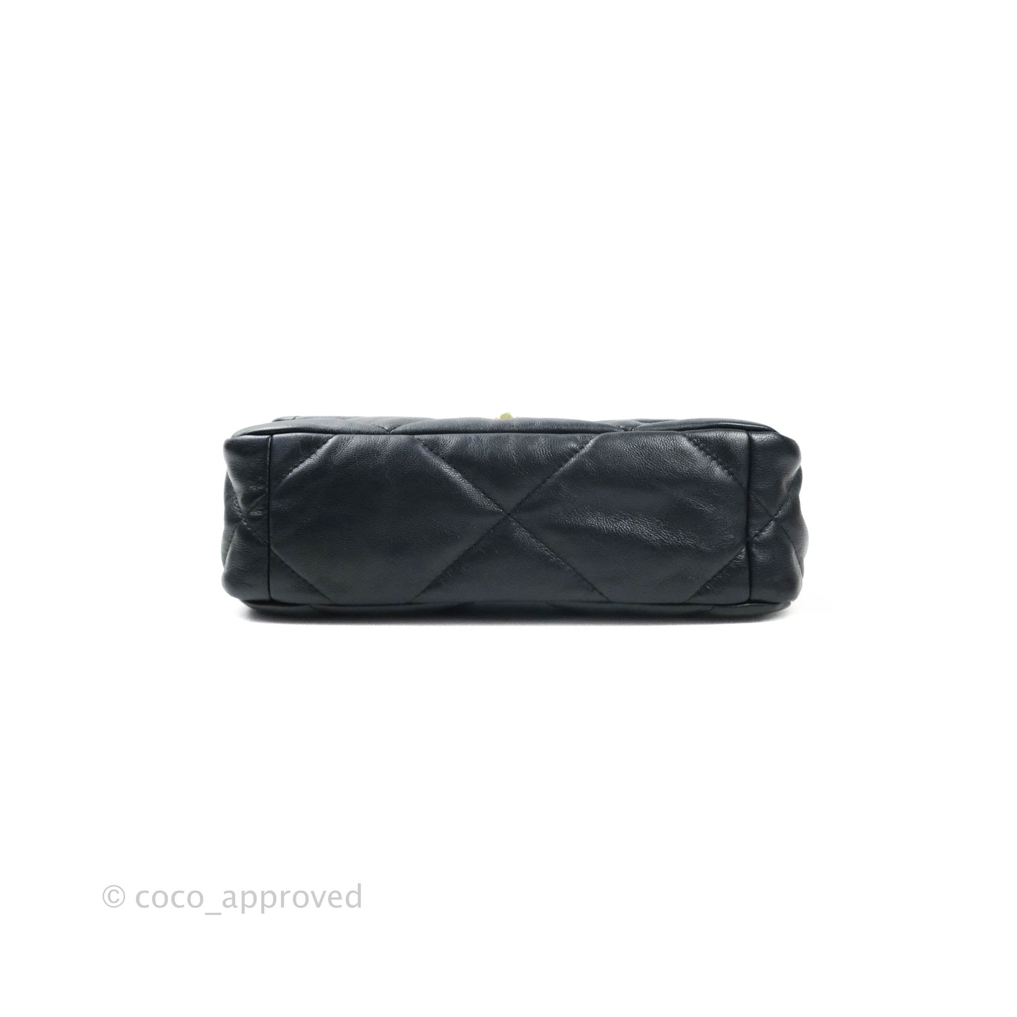 Chanel 19 Small Handbag in Dark Navy with Mixed Hardware - Luxury Crossbody Bag for Women, Perfect for Date Night & Evening Events