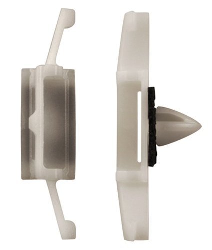 8PT9696 Drip Rail Moulding Retainer Clips with Sealer - 10pc Set - Compatible with Honda 91528-SR-003 - Perfect for Honda Vehicle Door Drip Rail Repair and Weatherproofing