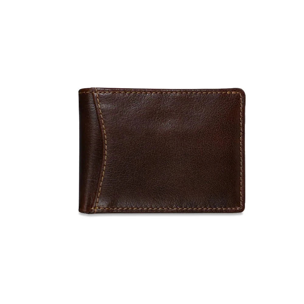 Jack Georges Voyager Slim Bifold Wallet - Genuine Leather RFID Blocking Minimalist Wallet for Men - Perfect for Everyday Carry, Travel & Business Use