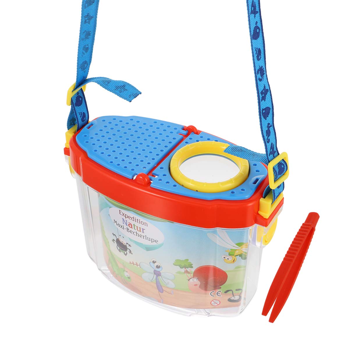 Outdoor Explorer Kit - Bug Catcher & Insect Collector Cage with Magnifying Glass | STEM Educational Toy for Kids | Perfect for Backyard Adventures, Nature Exploration & Science Learning