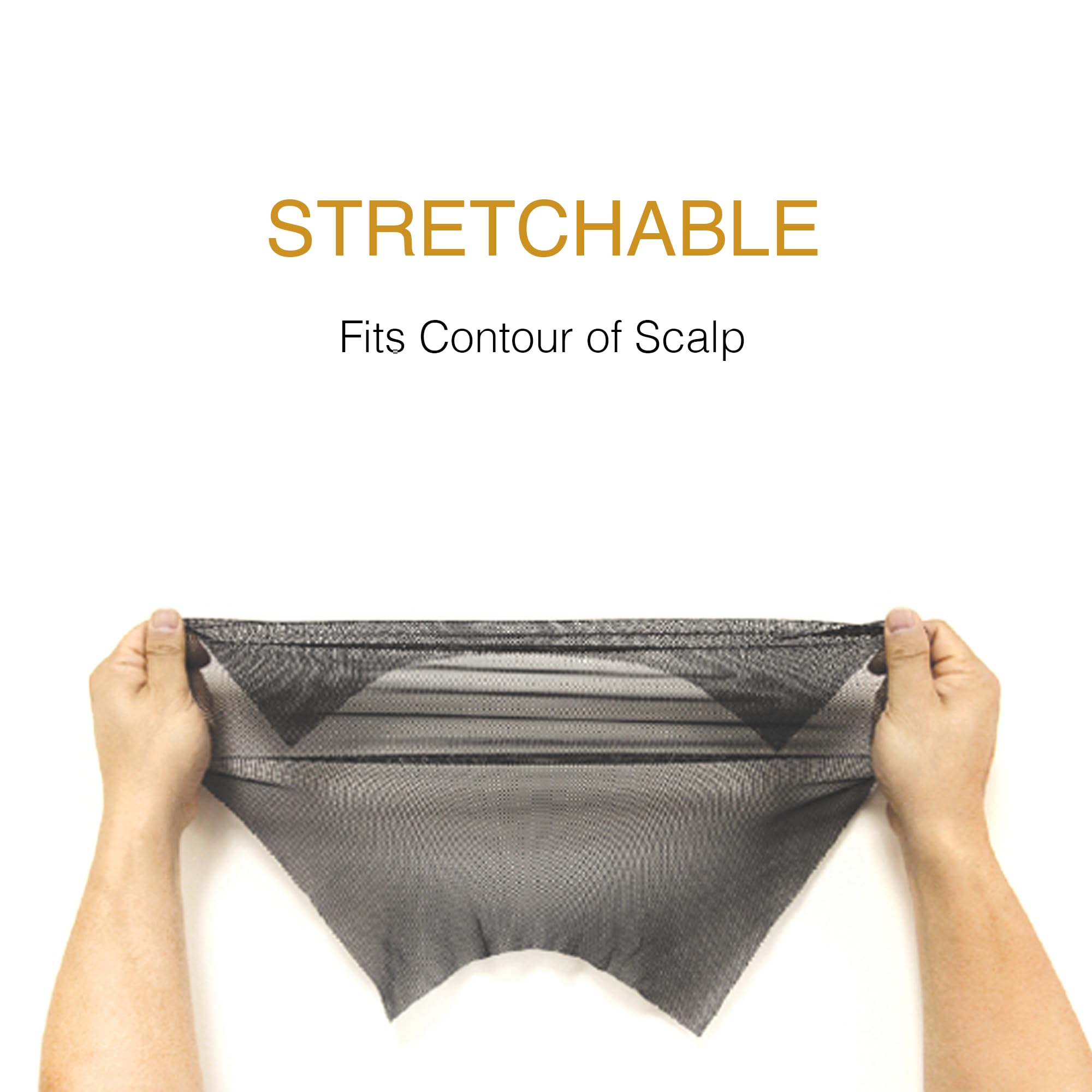 Stretchable Hair Nets for Wigs & Weaving - Breathable & Secure Hair Accessories for Women | Perfect for Salon, Cosplay, and Everyday Use