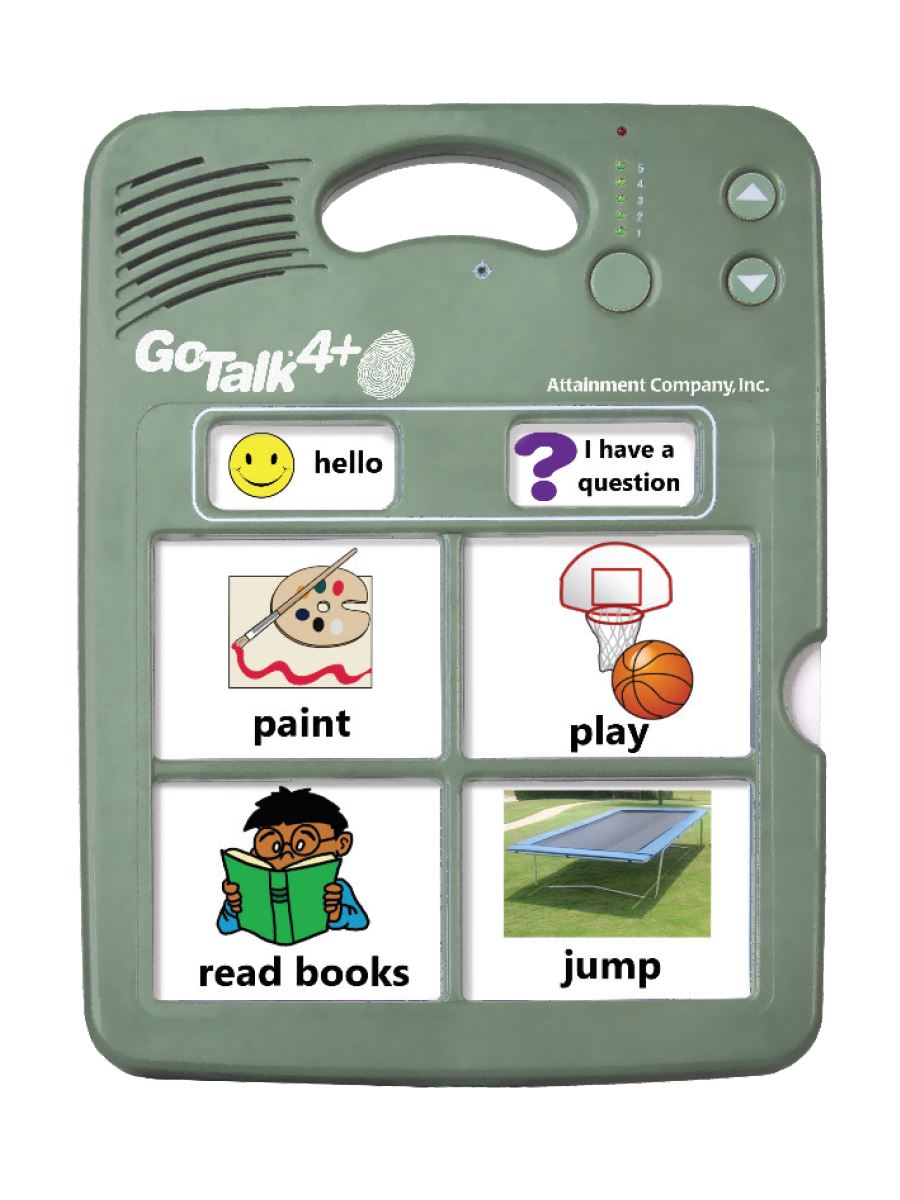 Go Talk 4+ Lite Touch - Portable Communication Device for Special Needs | AAC Speech Therapy Tool for Autism, Stroke Recovery & Nonverbal Children | Home, School & Therapy Use