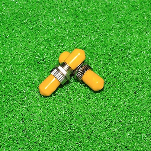 ST to ST Female Fiber Optic Coupler Adapter - 500 Pack | High-Performance Flange Connector for Reliable Optical Cable Connections | Ideal for Data Centers, Telecom Networks & Home Fiber Installations