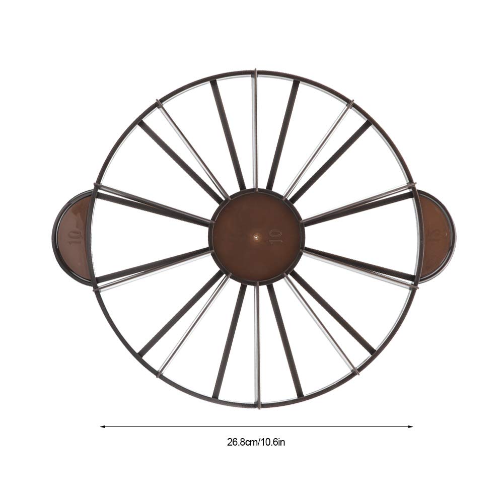 10/12 Medium Round Cake Divider - Equal Portion Cake Cutter Separator for Baking - Perfect for Wedding Cakes, Birthday Cakes, and Dessert Portioning