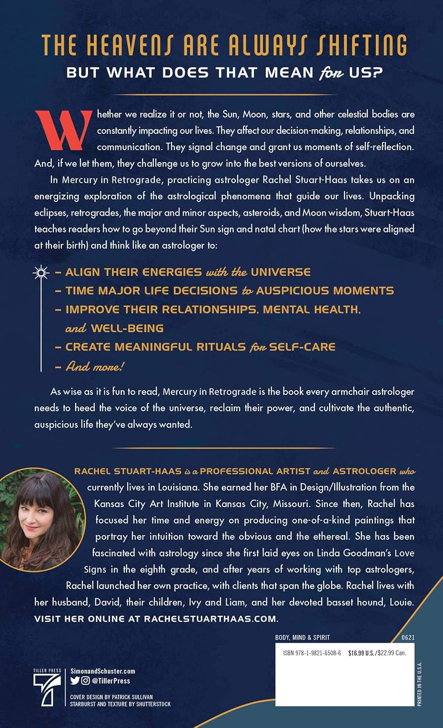 Mercury in Retrograde Book: How Astrology Can Guide You to Live Authentically, Discover Inner Strength & Connect with the Universe | Spiritual Growth & Self-Discovery Guide