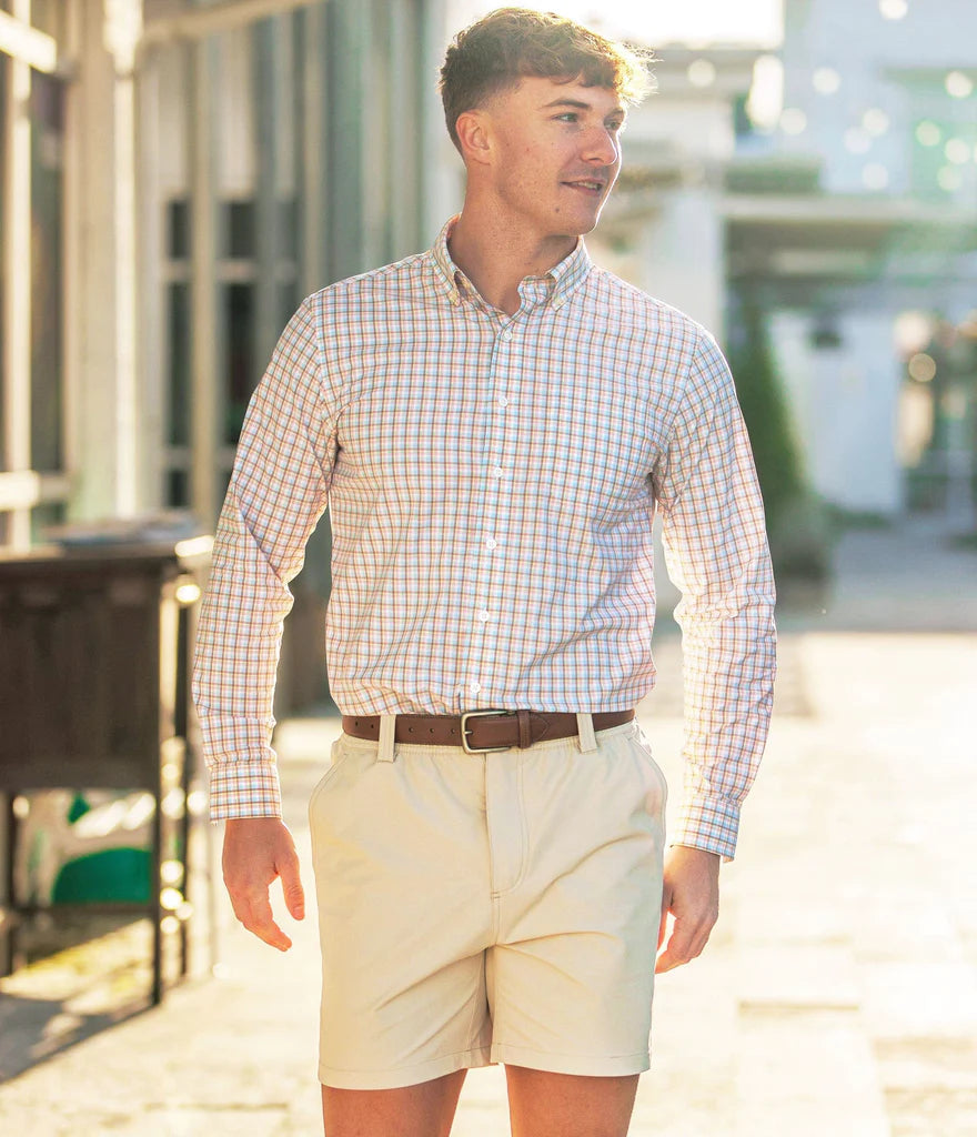 Southern Shirt Co. Harper Plaid Button Down Shirt for Men - Classic Casual & Office Wear - Perfect for Work, Dates & Outdoor Activities