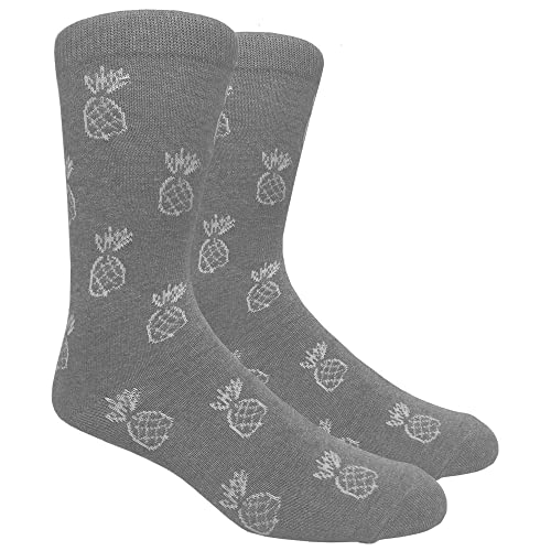 Grey With White Pineapples