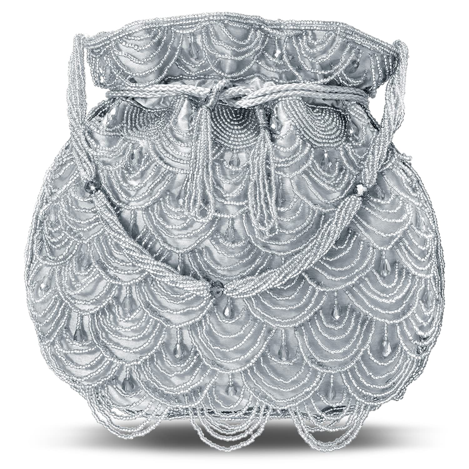 Elegant Aheli Potli Bags for Women - Ethnic Drawstring Clutch Purse | Perfect for Evening Parties, Weddings & Special Occasions