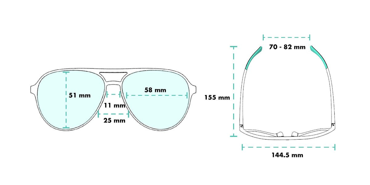Goodr CAPTAIN BLUNT'S RED EYE Polarized Sunglasses - UV Protection, Lightweight & Stylish for Running, Cycling & Outdoor Activities