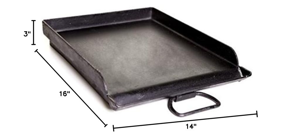 Camp Chef 1-Burner Griddle - Professional Flat Top Griddle for Outdoor Cooking - Compatible with 16