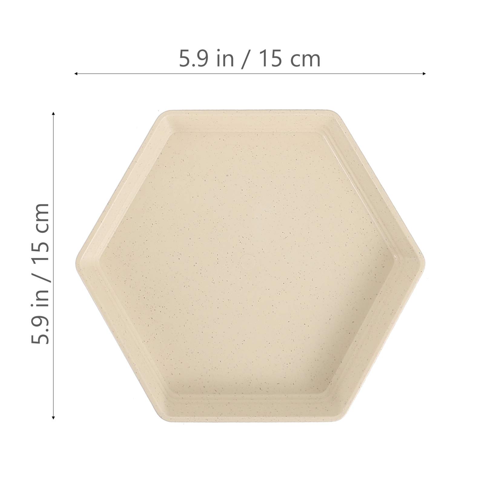 Hemoton 1 Set Divided Serving Plates - Round Plastic Dinnerware for Adults & Kids - Soup, Pasta, Salad Trays - BPA-Free Camping & Picnic Dishes - Microwave Safe Food Containers (Perfect for Family Dinners, Outdoor Parties & School Lunches)