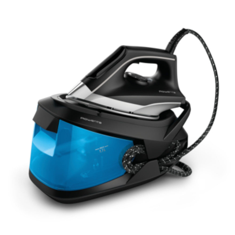 Rowenta VR8324 Compact Steam Station - Blemished Packaging with Full Warranty - Perfect for Home Ironing & Professional Garment Care