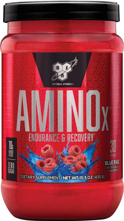 BSN Amino X Muscle Recovery & Performance Supplement - Post-Workout & Fitness Support for Athletes & Bodybuilders | Ideal for Gym, Training & Muscle Growth