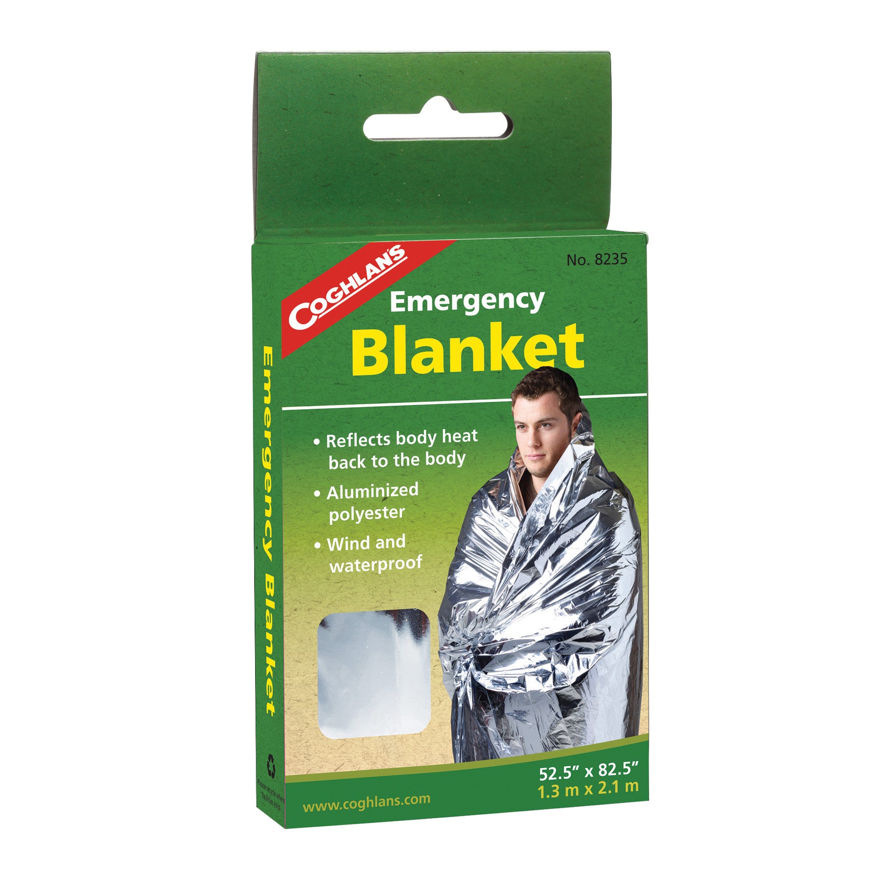 Coghlan's Emergency Blanket - Lightweight Survival Blanket for Outdoor Camping, Hiking & First Aid Kits | Compact Space Blanket for Extreme Weather Protection