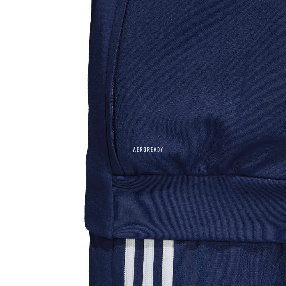 Adidas Tiro 19 Men's Training Jacket - Dark Blue/Blue/White - Lightweight Performance Jacket for Gym, Running & Outdoor Sports