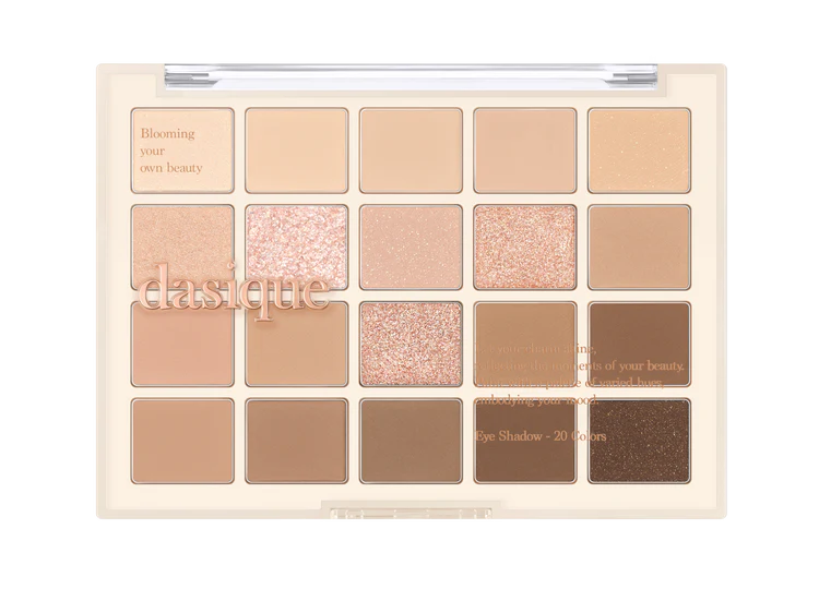 Dasique Mood Shadow Palette - 10.5g Eyeshadow Set with 9 Matte & Shimmer Shades for Day & Night Makeup Looks | Perfect for Bridal, Party & Everyday Wear