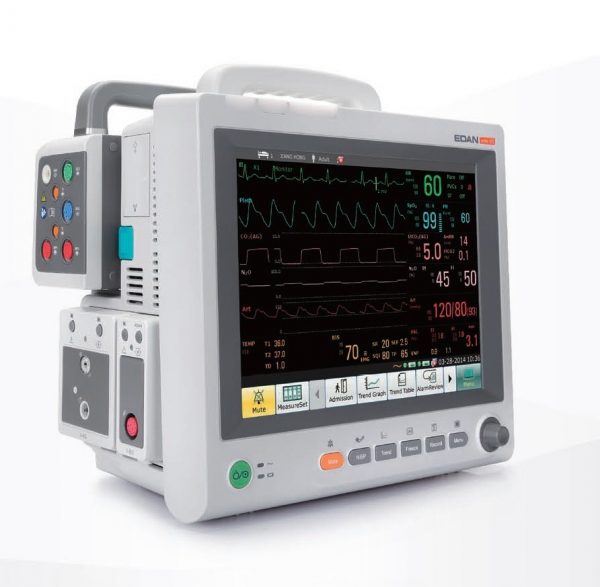 Edan Elite V8 Modular Patient Monitor - Multi-Parameter Vital Signs Monitor for Hospitals, Clinics & Emergency Care