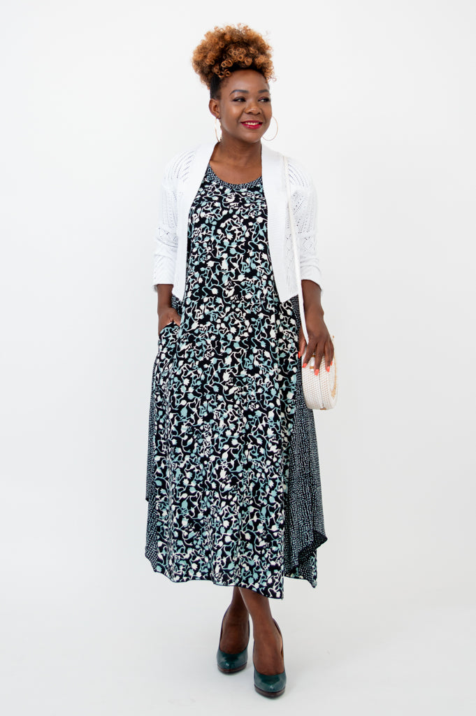 Ari Dress Floral Print Women's Summer Dress - Perfect for Beach Vacations, Parties & Casual Outings