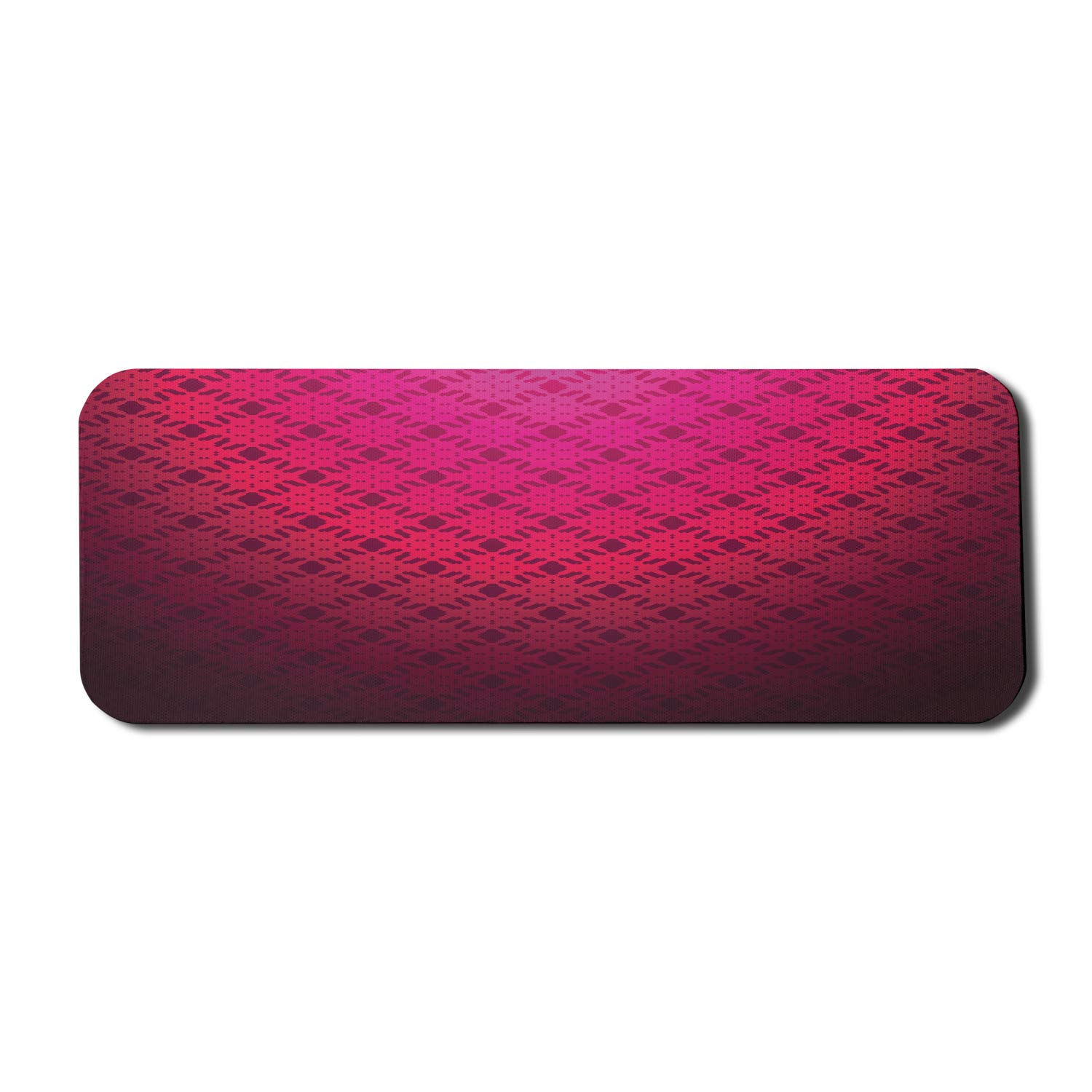Ambesonne Vintage Damask Geometric Mouse Pad - Non-Slip Rubber Gaming Mousepad 31