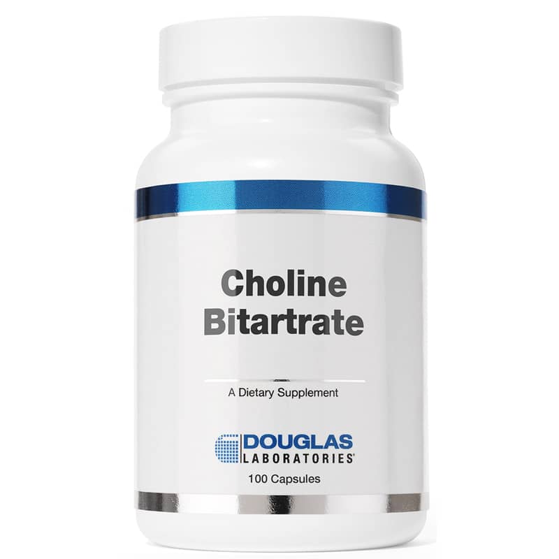 Best Choline Bitartrate Supplement for Brain Health & Liver Support - Vegan & Non-GMO - Boost Memory & Focus - Perfect for Students, Athletes & Busy Professionals