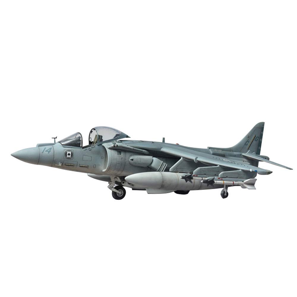 1/72 Scale AV-8B Harrier II Military Aircraft Model - British Dory Ma Island War Replica - Detailed Collectible for Adults & Home Decor | Perfect for Aviation Enthusiasts, Military History Displays & Office Decoration