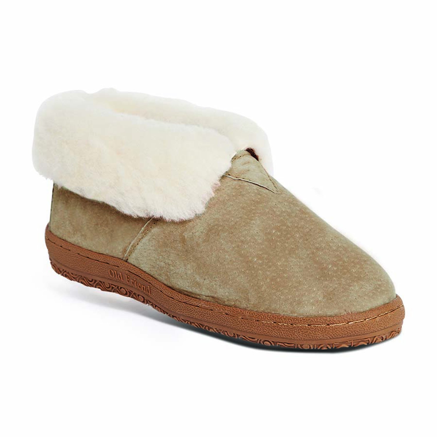 Old Friend Women's Bootee Slipper - Cozy Winter Indoor/Outdoor House Shoes for Comfort and Warmth